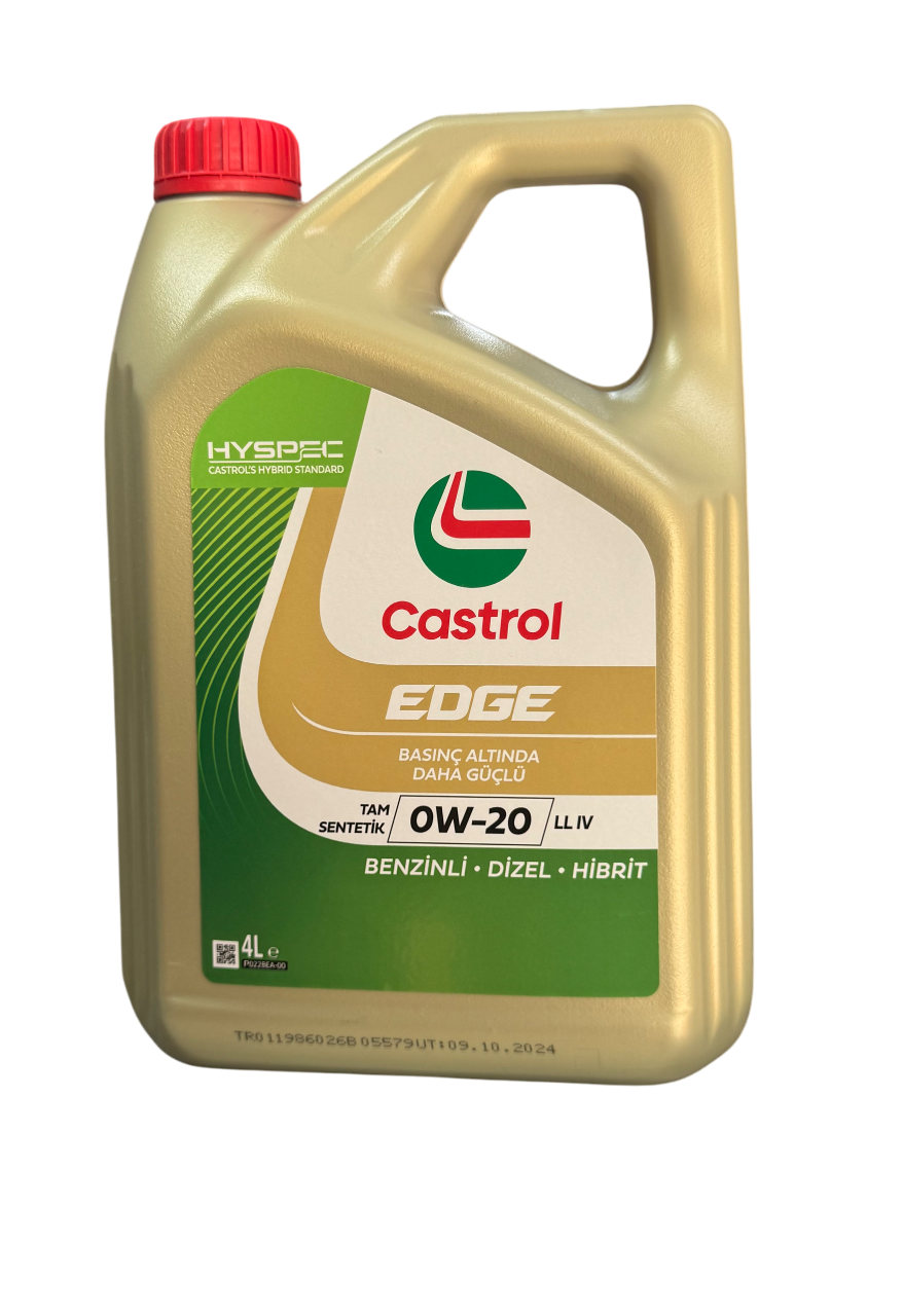 Castrol 0W-20 LL IV (4 Litre) Tam Sentetik Motor Yağı