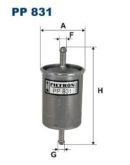 FILTRON PP831 / Opel Astra F Benzin Filtresi