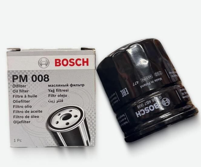 BOSCH 09864B7008 / Opel Astra H 1.6 Twinport Yağ Filtresi (Z16XEP)