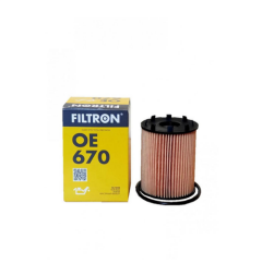 FILTRON OE670 / Opel Astra H 1.3 Dizel Yağ Filtresi (Tırnaklı Tip)