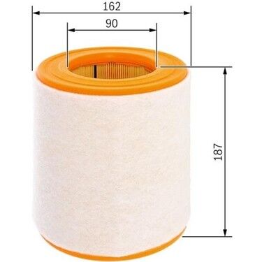 BOSCH F026400261 | Audi A6 3.0TDI Hava Filtresi | 4G0133843