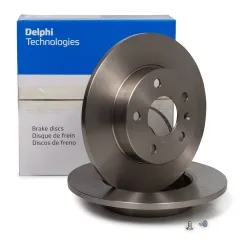 DELPHI BG3406T / Opel Astra G Arka Fren Diski Takım 5 Bijonlu