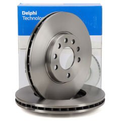 DELPHI BG3405 | Opel Astra H Ön Fren Disk Takımı (5 BİJON)