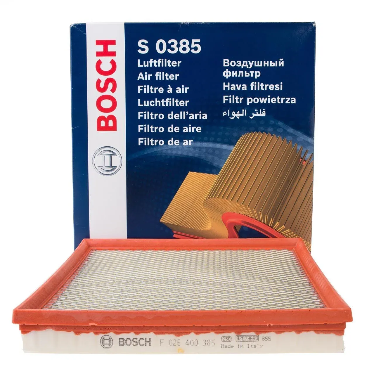 BOSCH F026400385 / Opel Asta J 1.6 Benzinli 115 BG Süngerli Hava Filtresi