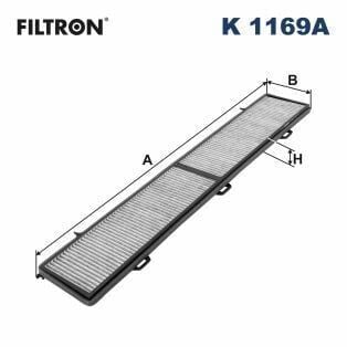 FILTRON K 1169A | BMW 1  Seri E81-E87-E90-E92 Kasa Polen Filtresi | 6946628
