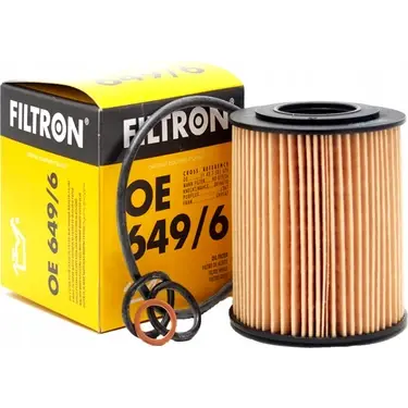 FILTRON OE 649/6 | BMW 1 serisi E46-E81-E87-E90-E92 Kasa Benzinli Yağ Filtresi | 7508969
