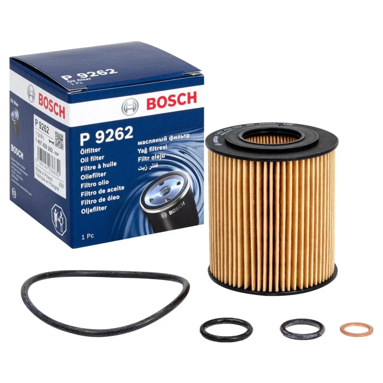 BOSCH 09864B7018 | BMW 1 serisi E46-E81-E87-E90-E92  Kasa Benzinli Yağ Filtresi | 7508969