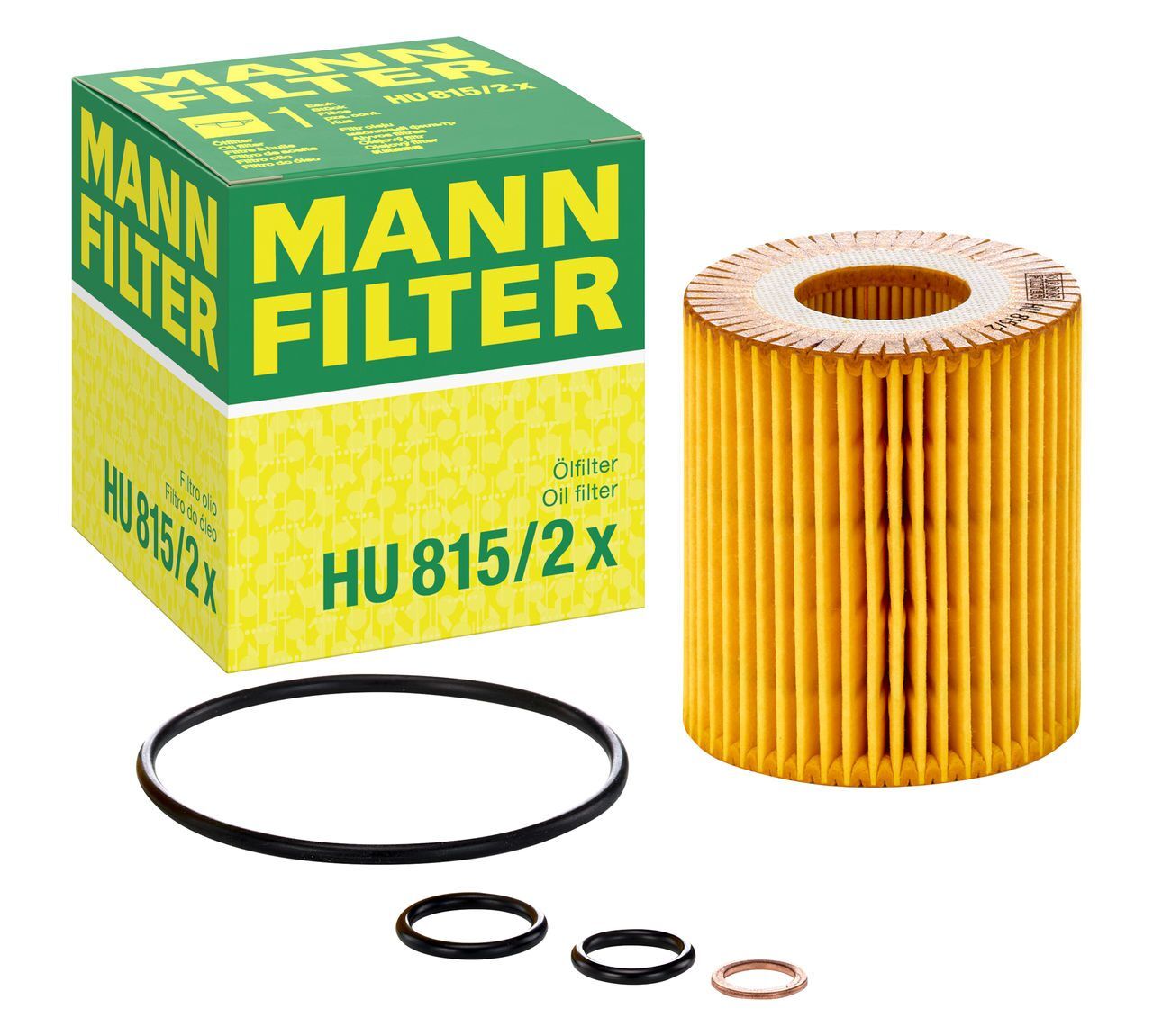 MANN HU 815/2 X | BMW 1 serisi E46-E81-E87-E90-E92 Kasa Benzinli Yağ Filtresi | 7508969