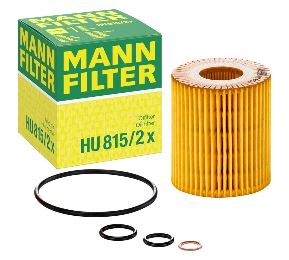 MANN HU 815/2 X | BMW 1 serisi E46-E81-E87-E90-E92 Kasa Benzinli Yağ Filtresi | 7508969