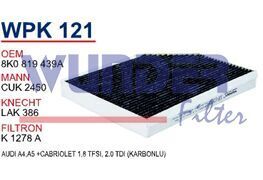 WUNDER WPK121 | Audi Q5 Karbonlu Polen Filtresi | 8K0819439A