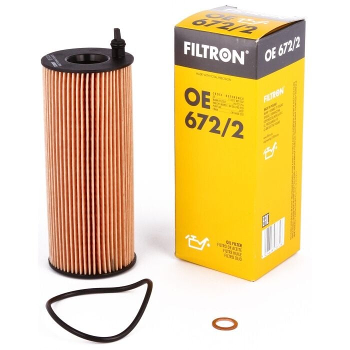 FILTRON OE 672/2 | BMW 1 Seri E81 Kasa (120d) Yağ Filtresi | 7805707