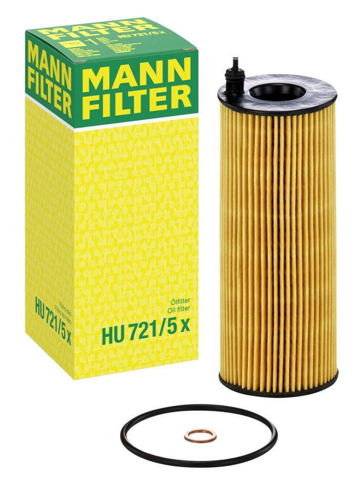 MANN HU 721/5 X | BMW 1 Seri E81 Kasa (120d) Yağ Filtresi | 7805707