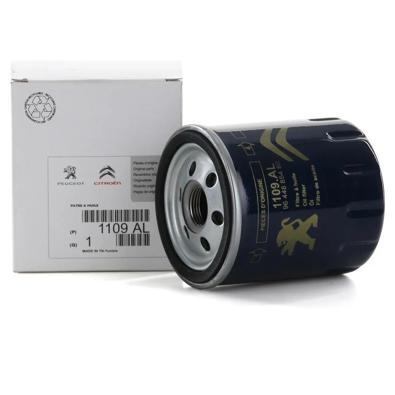 PSA 1109.AL | Opel Mokka B 2021 Model Sonrası 1.2 Turbo Benzinli Yağ Filtresi Orijinal