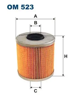 FILTRON OM 523 | BMW 3 Serisi E36 M40 Motor Yağ Filtresi | 1709514