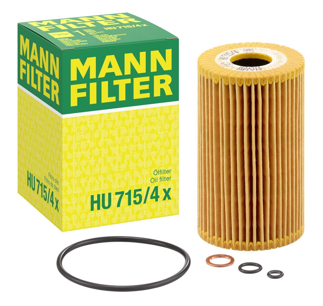 MANN HU 715/4 X | BMW 3 Serisi E36-E46 M43 Motor Yağ Filresi | 1716192