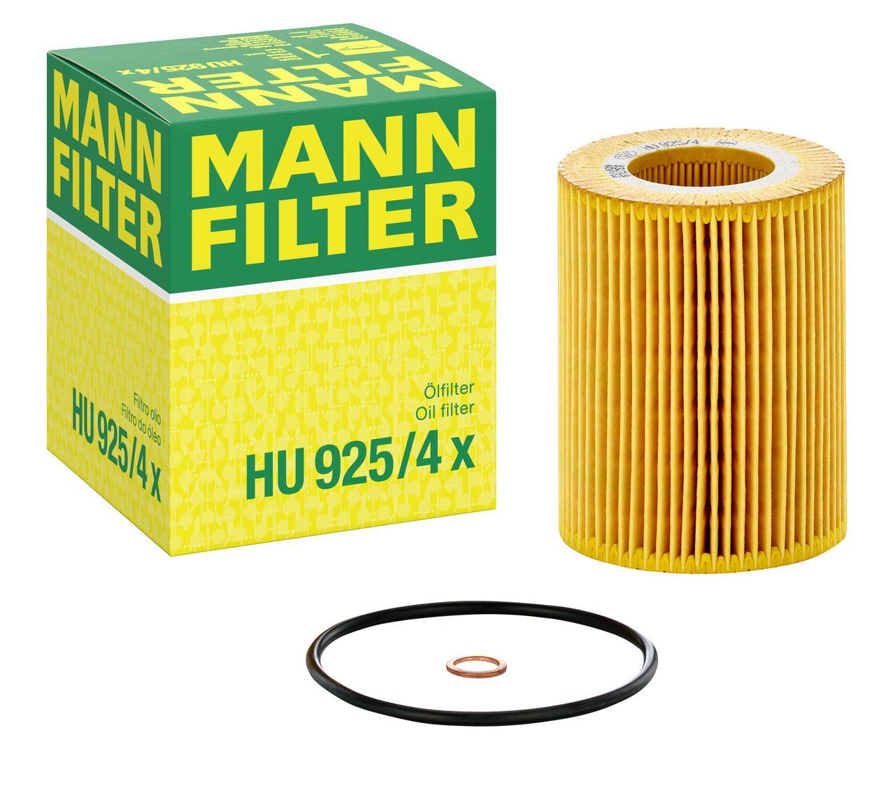 MANN HU 925/4 X | BMW 3 Serisi E36-E39-E46 M52-M54 Motor Yağ Filtresi | 7512300
