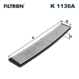 FILTRON K1136A | BMW 3 Serisi E46 Polen Filtresi Karbonlu | 8361899
