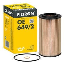 FILTRON OE 649/2 | BMW 3 Serisi E46 M47 Motor Yağ Filtresi | 2247018