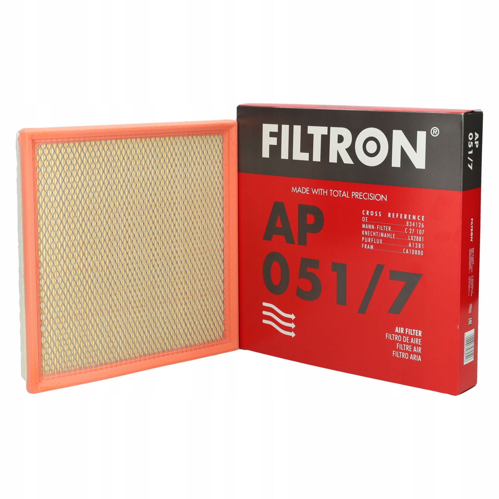 FILTRON AP051/7 | Opel Zafira C 1.6 Dizel Hava Filtresi