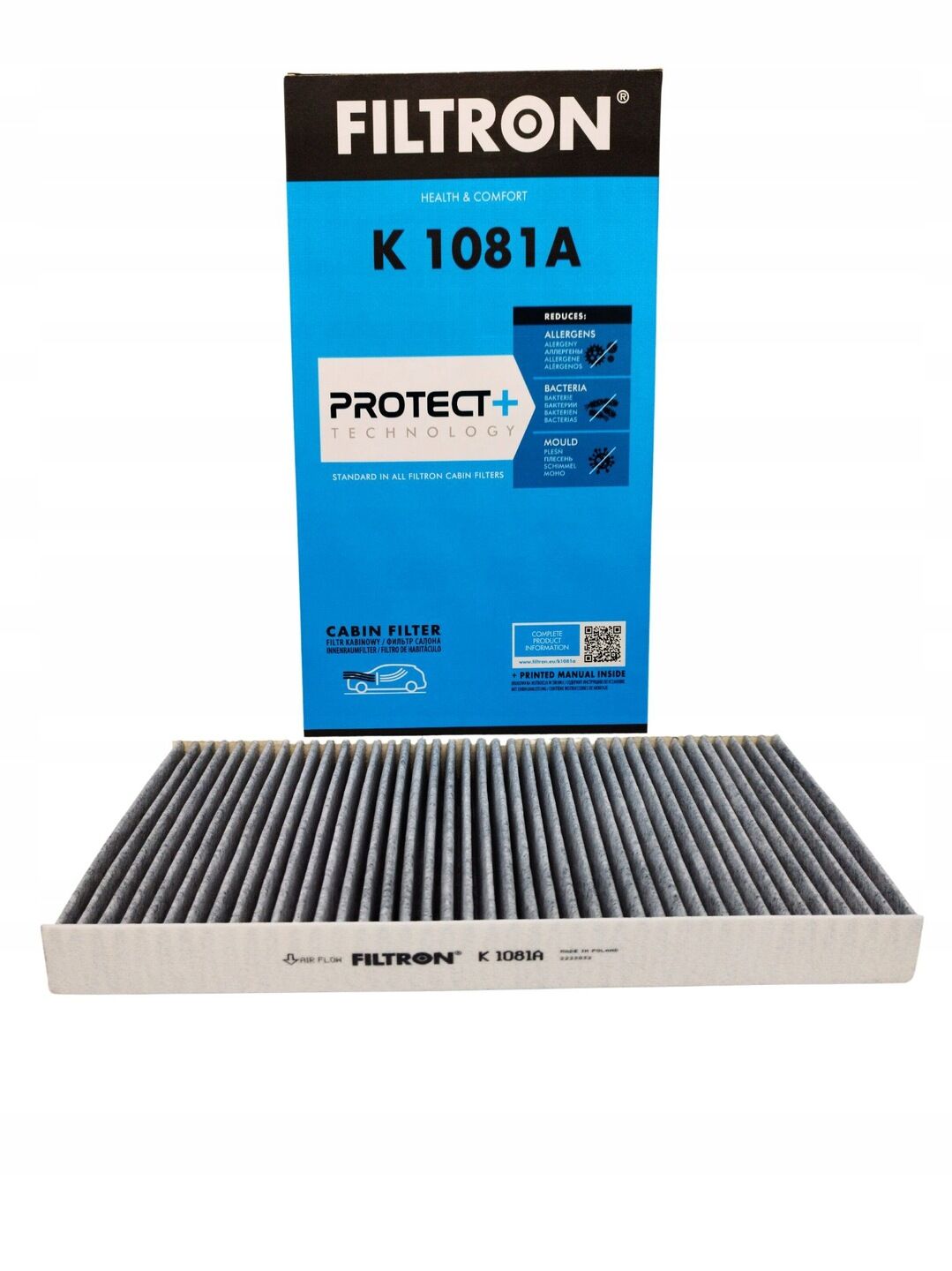 FILTRON K1081A | Opel Corsa C  Polen Filtresi Karbonlu