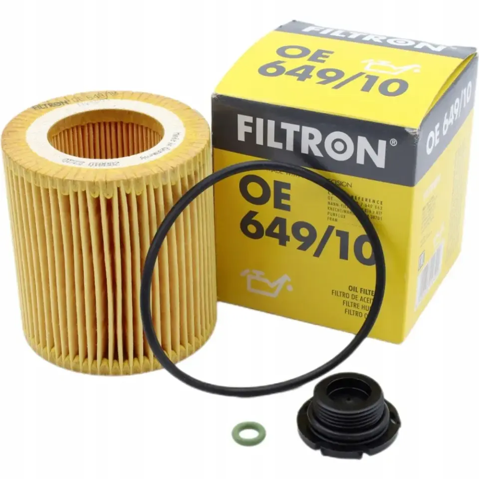 FILTRON OE649/10 | Bmw F10 N20 Motor Yağ Filtresi | 7953125