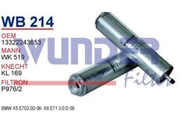 WUNDER WB214 | BMW X1 E84 Mazot Filtresi | 7793672