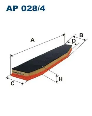 FILTRON AP 028/4 | BMW X3 E83 N47 Motor Hava Filtresi | 3428558