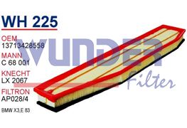 WUNDER WH225 | BMW X3 E83 N47 Motor Hava Filtresi | 3428558