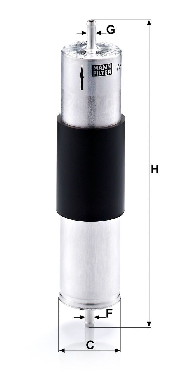 MANN WK 521/3 | BMW X5 E53 Mazot Filtesi | 6765756