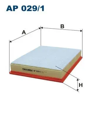 FILTRON AP029/1 | BMW X6 E71 35DX Hava Filtresi | 7798342