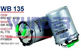 WUNDER WB135 | Audi A1 2012- Mazot Filtresi | 6R0127400C
