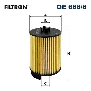 FILTRON OE 688/8 | Audi A5 4.0TDI Yağ Filtresi | 05L115562